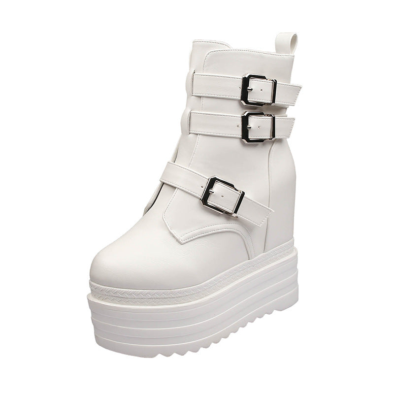 Goth 5 Inches Wedge Boots