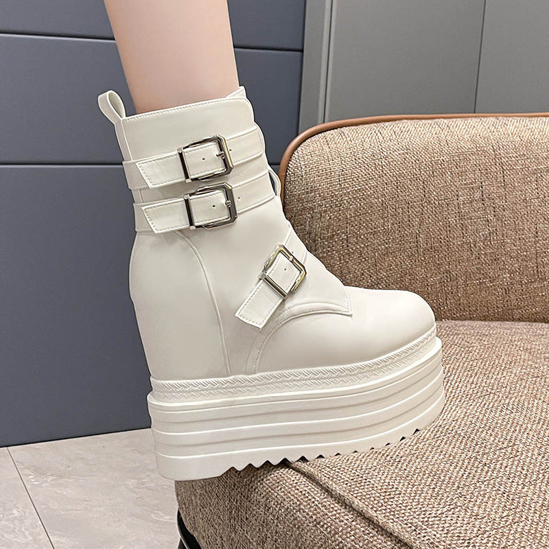 Goth 5 Inches Wedge Boots