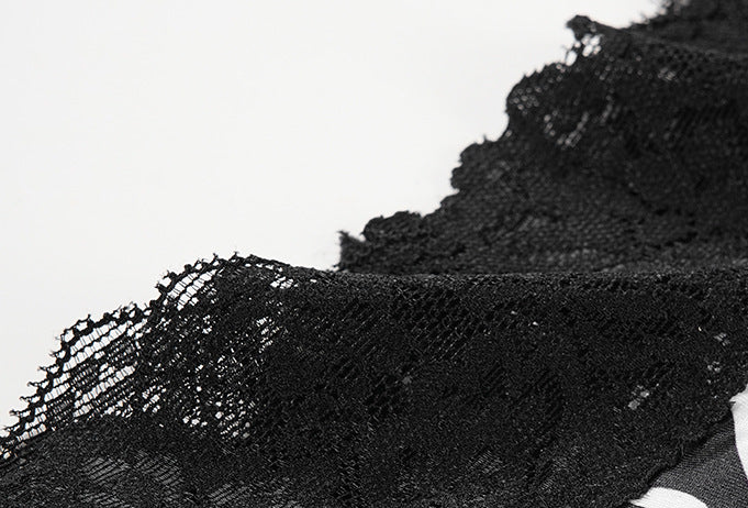 black Goth Bat Panty Womens