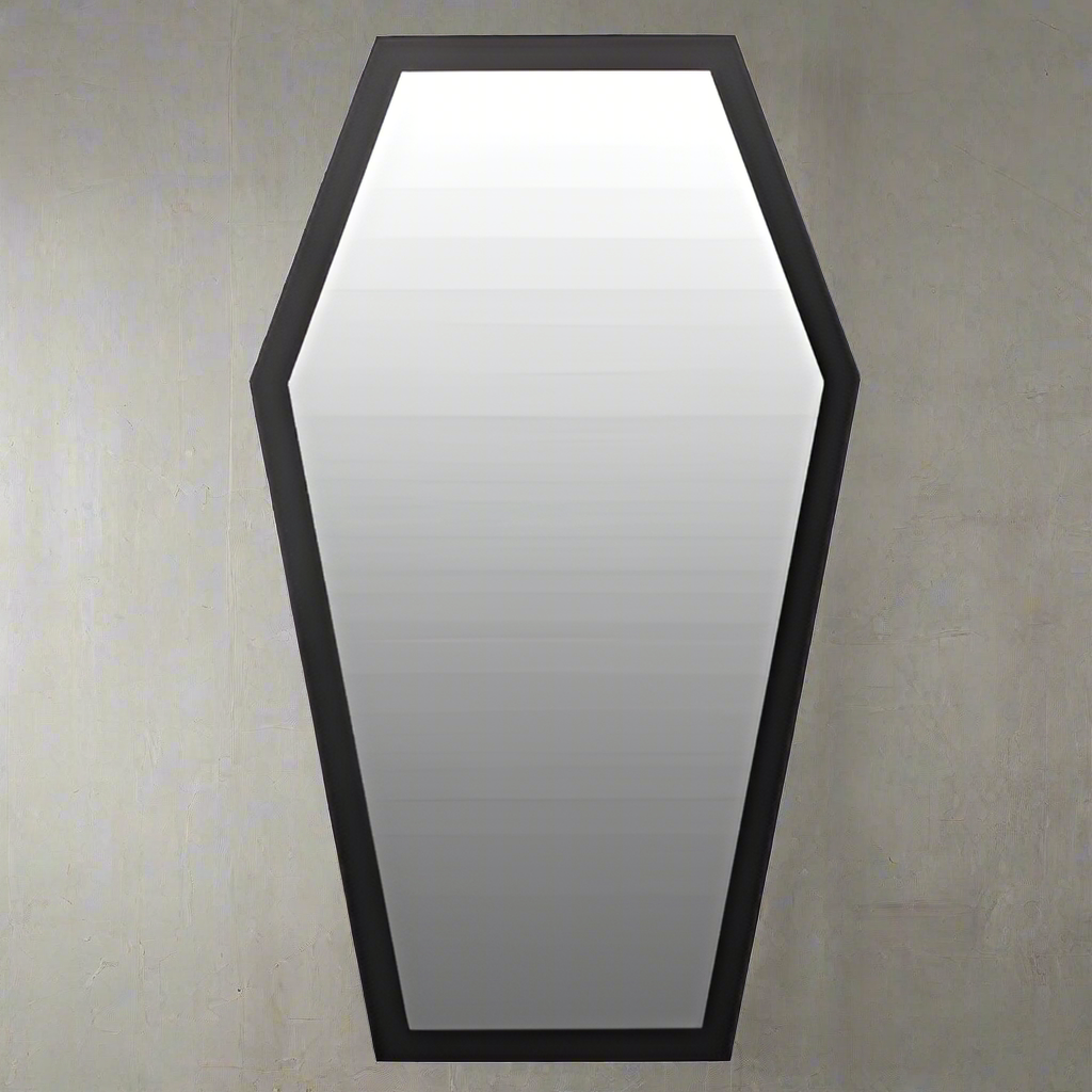 Goth Coffin Mirror
