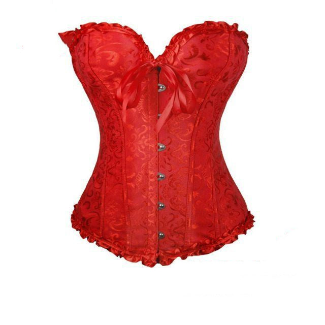 Black Goth Corset Plus Size