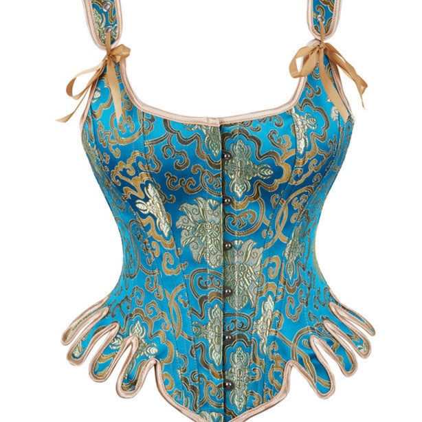Gothic Corset with Sleeves