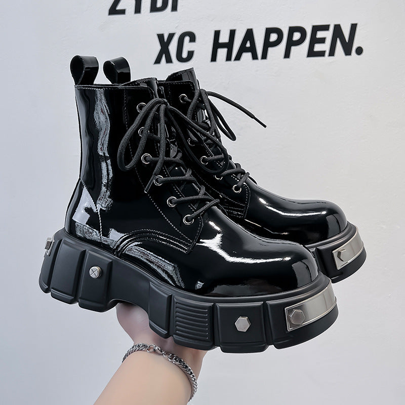 Goth Platform Boots for Men