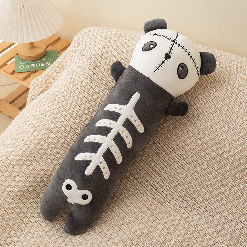 Goth Skeleton Panda Plush Long Stuffed Animal
