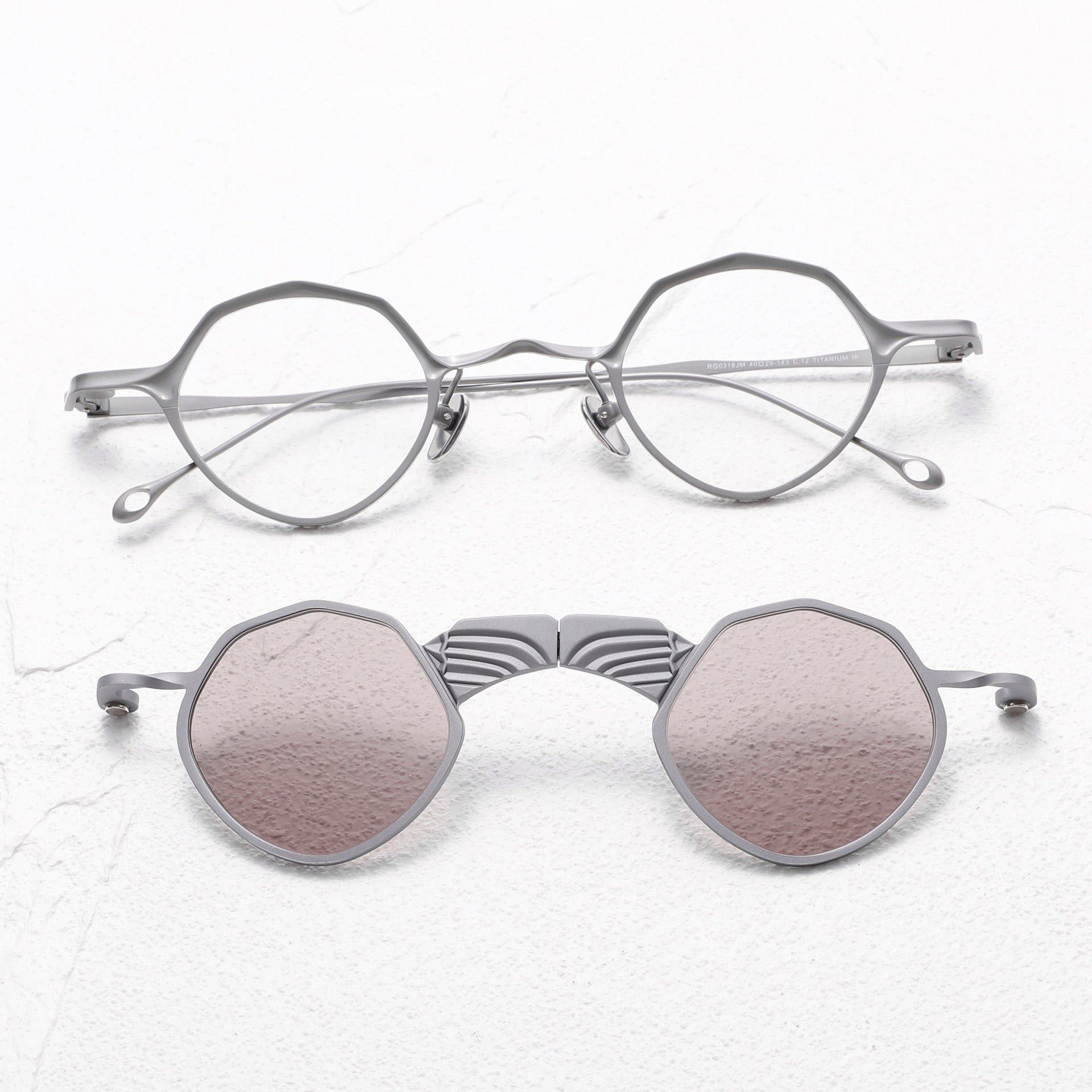 Goth Small Round Frame Sunglasses