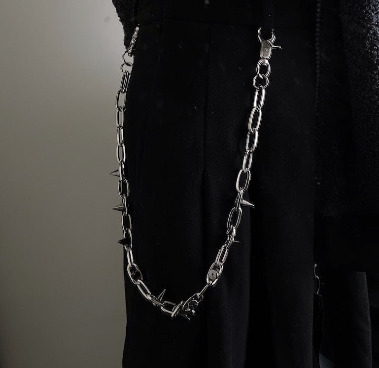 Goth Spike Pants Chain for Men/Unisex