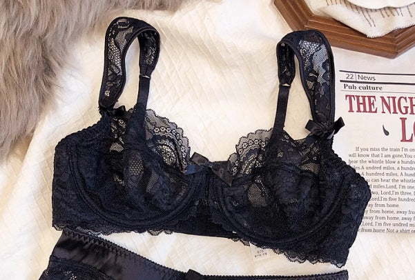 Gothic Underwear Set Lace