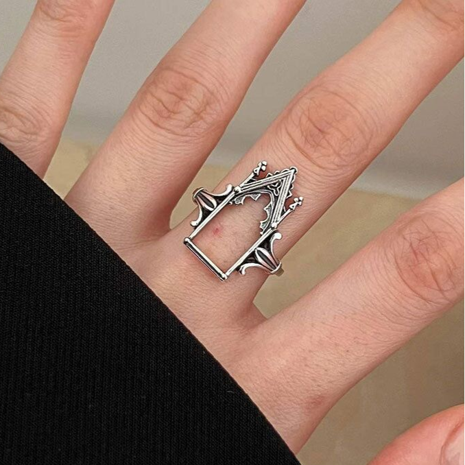 Gothic Window Frame Ring