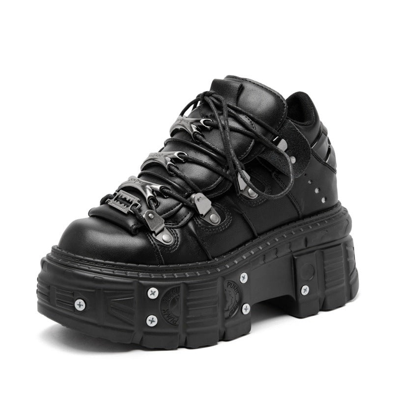 Goth Womens Sneakers with Platform