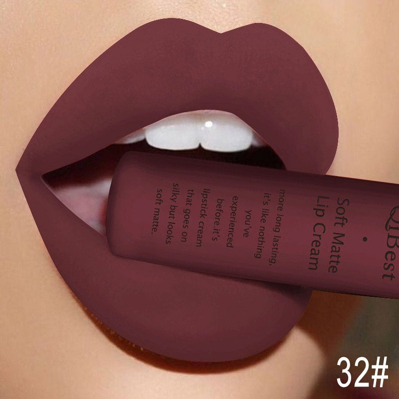 Goth Purple Lipstick Qibest Matte