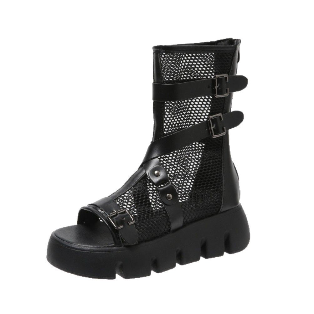 Gothic Ankle Boot Sandals