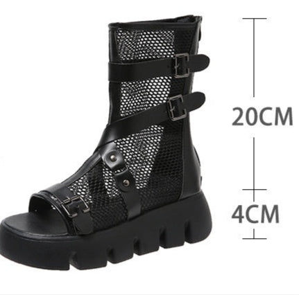Gothic Ankle Boot Sandals