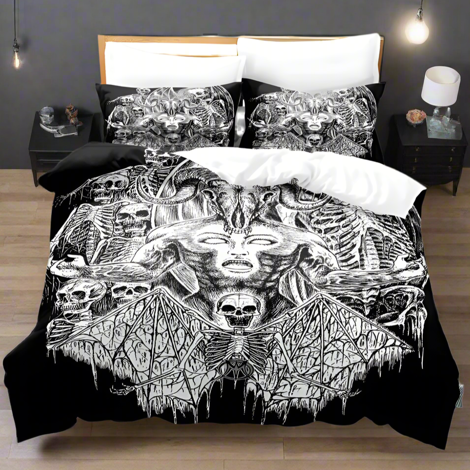 Gothic Bed Comforter Set quilt cover set