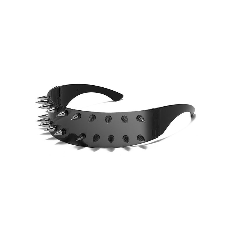 Gothic Black Spike Sunglass