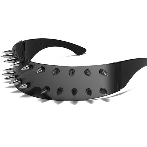 Gothic Black Spike Sunglasses