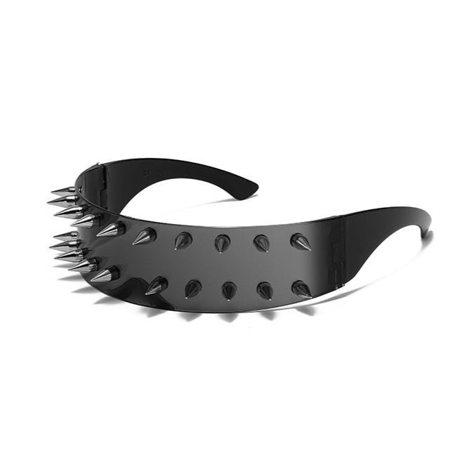Gothic Black Spike Sunglasses