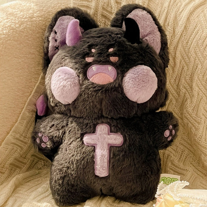 Gothic Cat Plushie