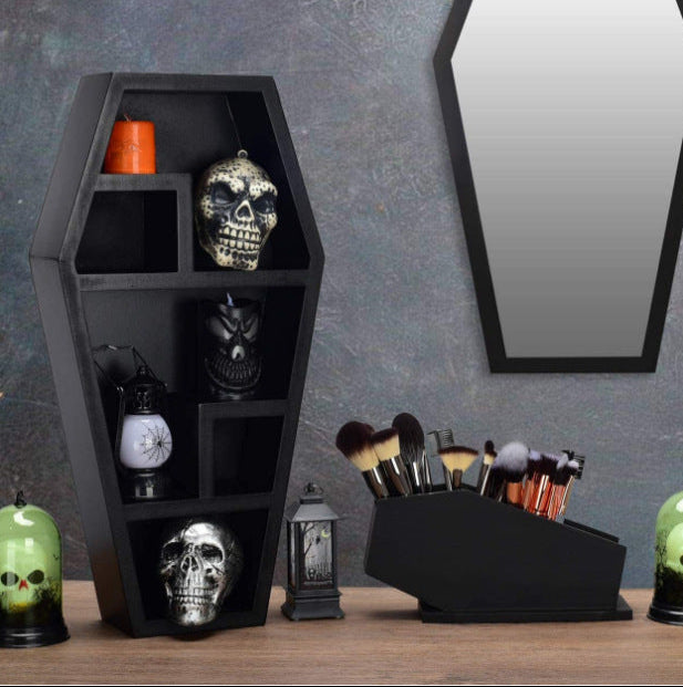 Gothic Coffin Book rack