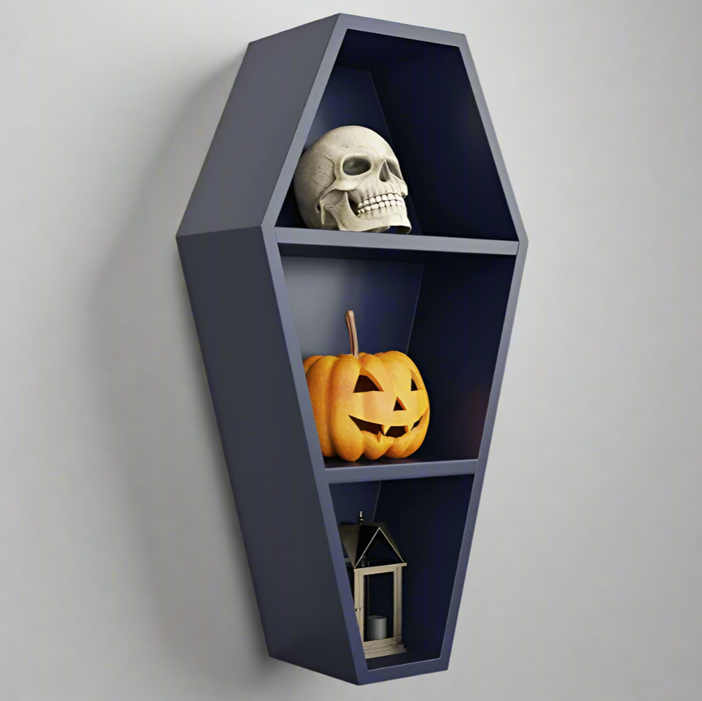 Gothic Coffin Bookshelf