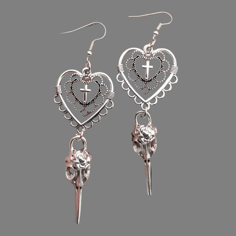 Gothic Dangle Earrings Womens