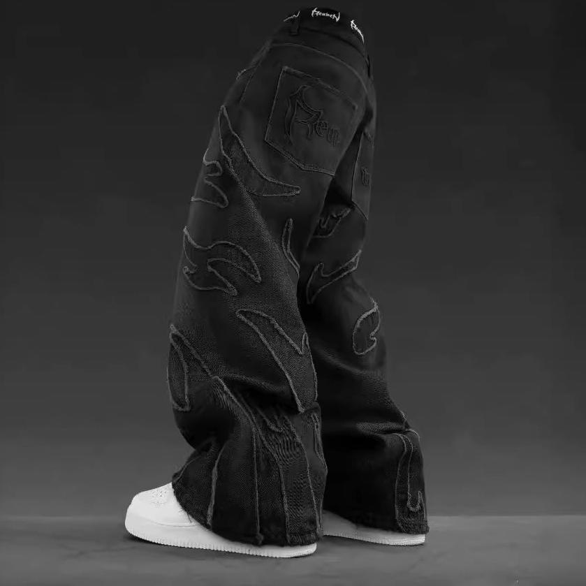 Gothic Denim Trousers for Men
