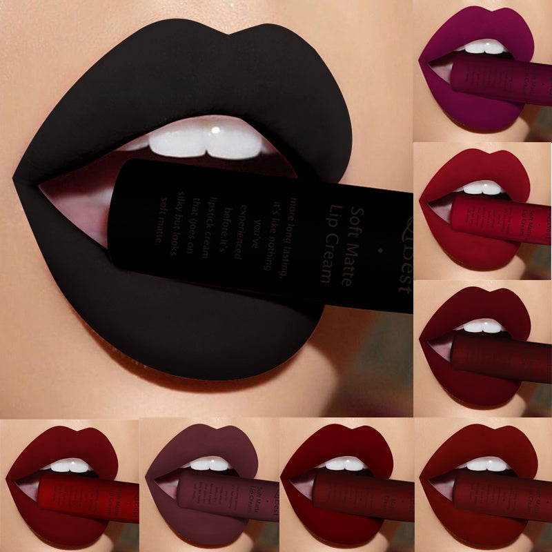 Goth Lipstick Qibest Matte