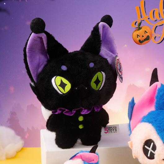 Gothic Lynx Plush Animal Joker Design