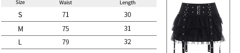 Goth Mini Skirt