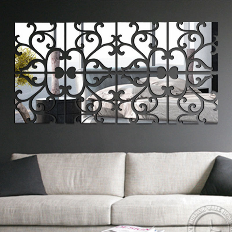 Gothic Mirror Wall Stickers