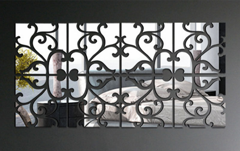 Gothic Mirror Wall Stickers