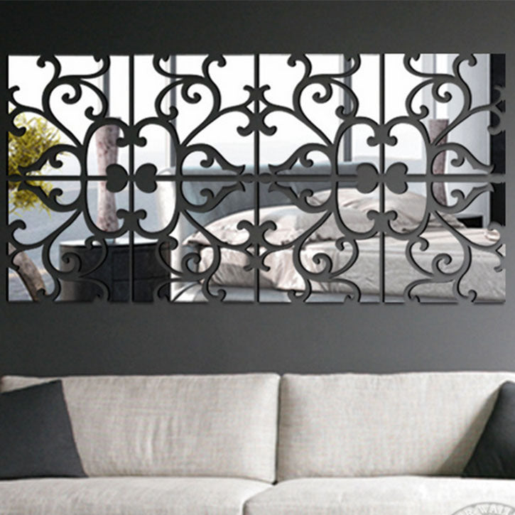 Gothic Mirror Wall Stickers