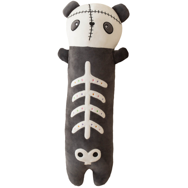 Gothic Skeleton Panda Plush Long Stuffed Animal