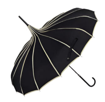 Gothic Parasol Umbrella Pointy End