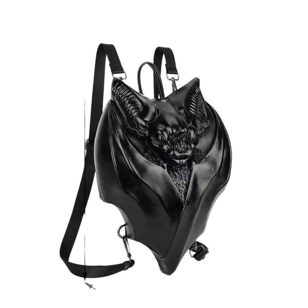 black Gothic Realistic Black Bat Shaped Bag