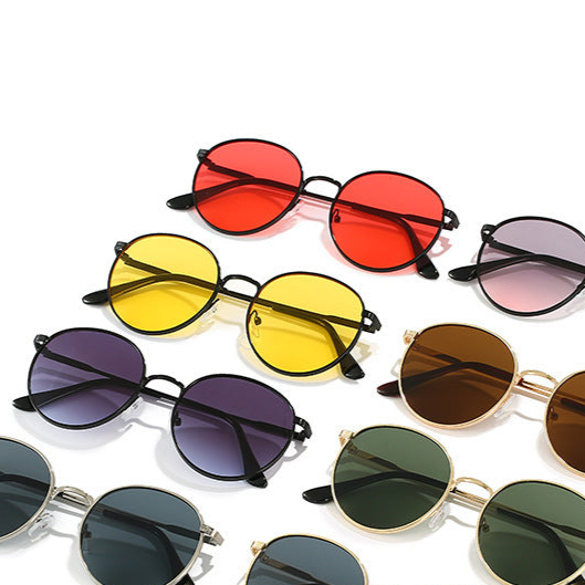 Gothic Red Sunglasses Casual