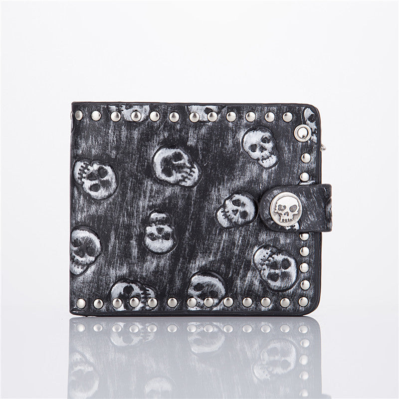 Gothic Skull Wallet