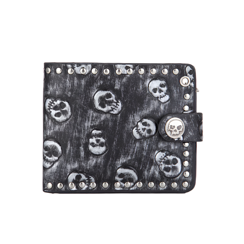 Gothic Skull Wallet