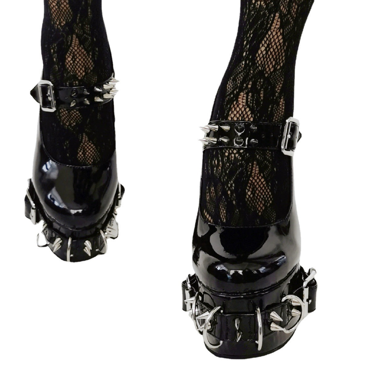 alt Gothic Spike Heels