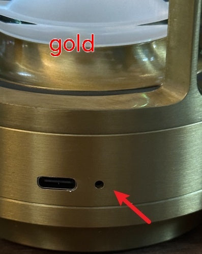 Modern Gothic Table Light gotld