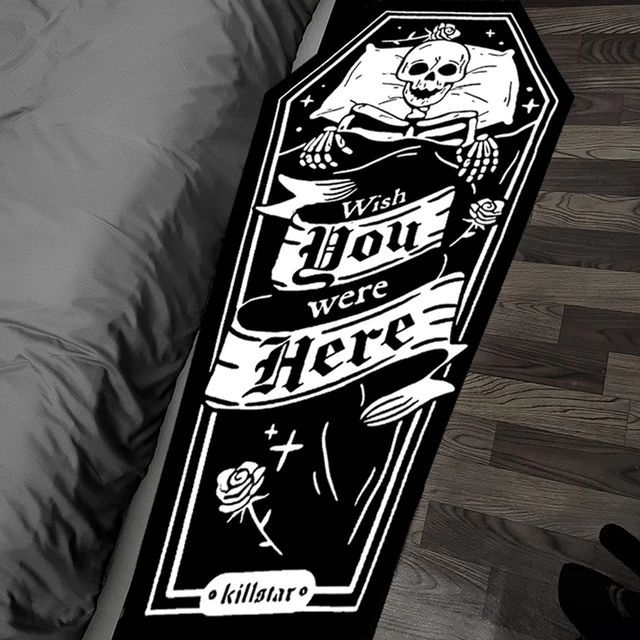 Gothic "Wish You Were Here mat