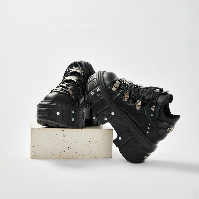Goth Womens Sneakers with Platform