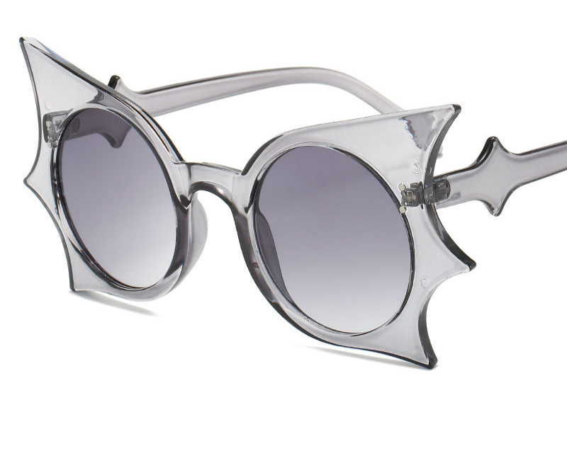 Gray Cat Eye Sunglasses Gothic