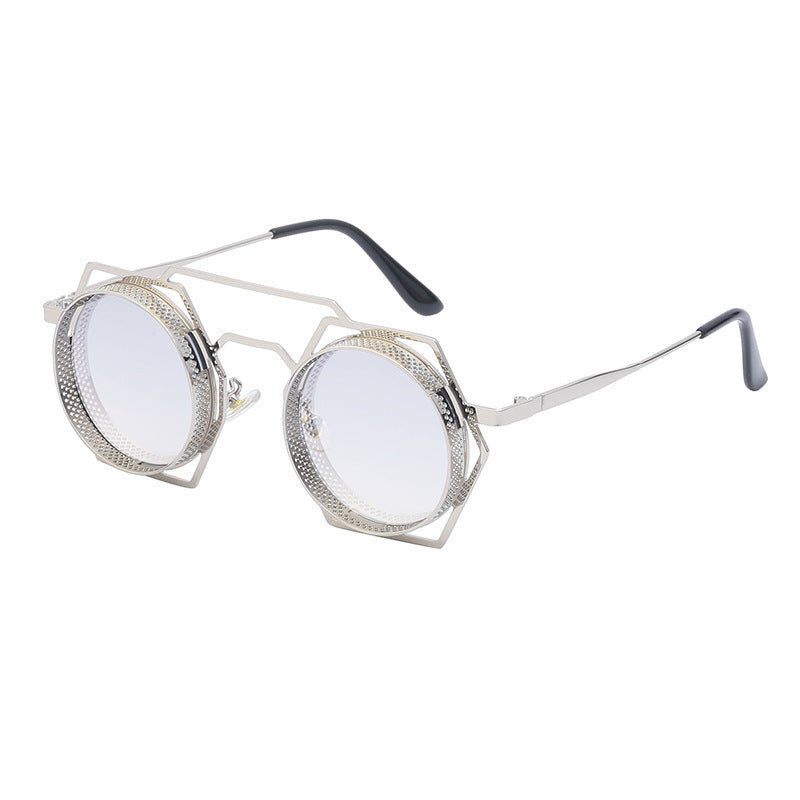Gray Goth Sunglasses