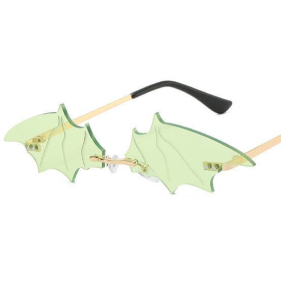 Green Bat wing Sunglasses
