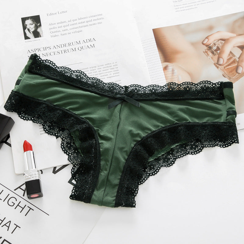 Green Black Gothic Panties