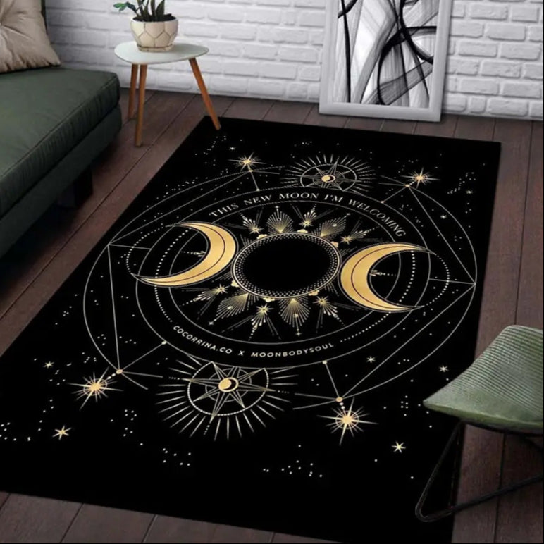 Half Moon Witchcore Carpet