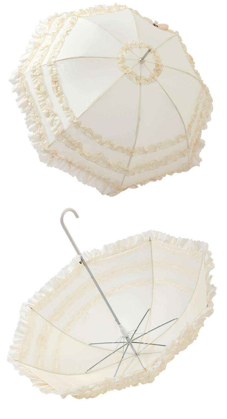 Lace Gothic Umbrellas Black