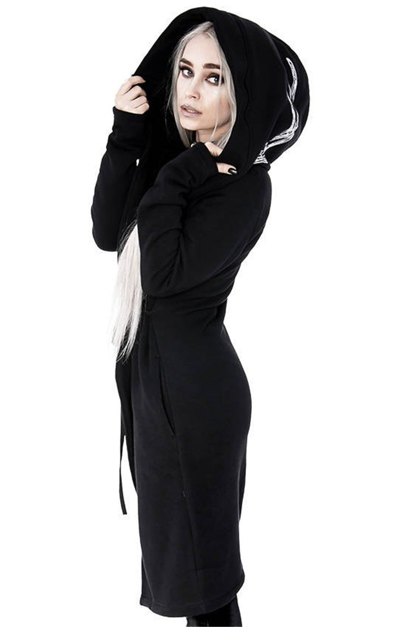 Large Hood Gothic Hoodie