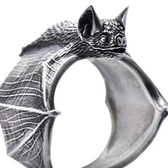 Large Vintage Bat Ring