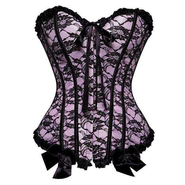 Light Purple Corset Overbust
